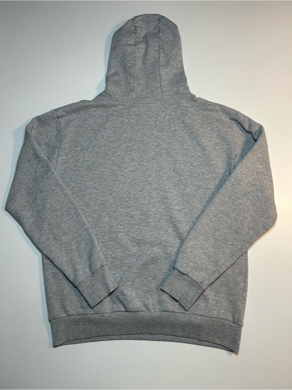 Harry Potter Grey Hogwarts Crest Pullover Hoodie Wizarding World Spellout - Picture 2 of 6